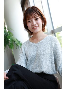 ヘアドゥ 船橋店(hair do) 外ハネワイド前髪