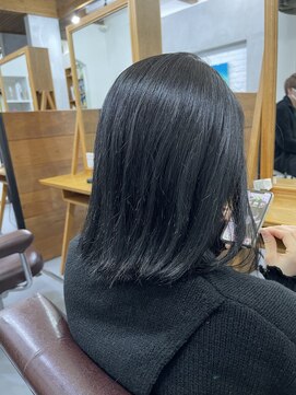 ヘアーサロン ヴィアルス 松原店(hair salon VIARS) ブルーブラック