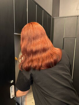 ゲーム 原宿店(GAME) ダブルカラーミルクティーピンクベージュカラーケアブリーチ韓国