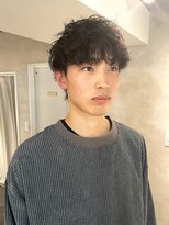 マッシュウルフパーマ　moro
