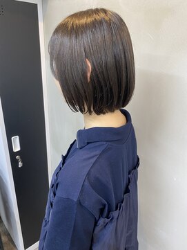 フレーム なんば店(FRAME) ボブ×オリーブグレージュ