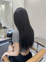 アジールヘア 東上野店(agir hair)&nbsp;大人可愛い大人美人ふんわりカール小顔カットショコラアッシュ