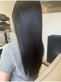 地毛風カラー＊エアストレートロング髪質改善サラ艶20代30代40代