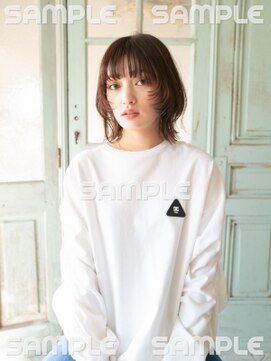 ヘアアンドリラクゼーション シャッセ(Hair&Relaxation SASE) ボブウルフ