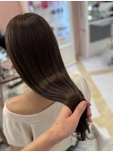プレミアム髪質改善　オリーブブラウン