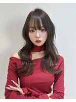 ロンドアンメゾン 原宿(Lond un Maison.)&nbsp;ウェーブミディアムメルティカラー×レイヤーカット韓国[原宿]