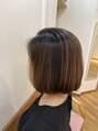 松本平太郎美容室 浦安店 表面にハイライト