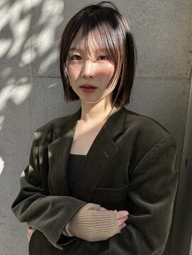 サンドハーツギンザ(sand Hearts ginza) ショートボブ縮毛矯正 10代20代30代40代