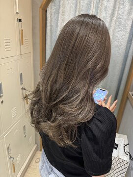 ロンドアジュール 横浜(Lond azur) メルティカラー似合わせカットウェーブミディアムレイヤーカット