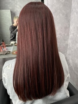 バディ 中野駅前店(BUDDY) ピンクブラウン【中野美容室/高円寺/阿佐ヶ谷/髪質改善】