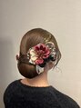 アムズヘアーファム&nbsp;シニヨンスタイル