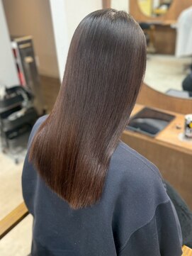 リッチ 菊名店(Rich) 髪質改善トリートメント ストレート 美髪 切りっぱなし 艶髪