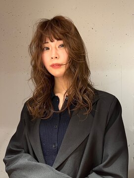 シティ(sity.) 天神　ブリーチなしカラー　ブラウンカラー　パーマ