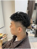 極道パーマ　ラルフカール　ギャングスパイラル　ツイストパーマ