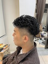 アイズ 海老名(AIZU)&nbsp;極道パーマ　ラルフカール　ギャングスパイラル　ツイストパーマ