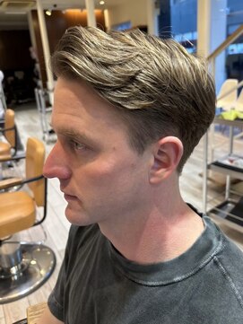 クラップス 横須賀中央店(CLAPS) ビジネスショートメンズマッシュツイストパーマツーブロック