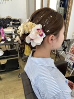 コワファースト 大分(COIFF1RST) 成人式/シニヨンスタイル