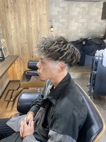 ヘアーアートパーリオ 駅南店(hair art PALIO) ハイライト×スペインカール