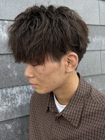 ヒュイル バイ ニアウ(Hwyl by Niau) メンズマッシュシャドウパーマスパイラルパーマニュアンスパーマ