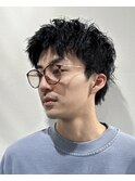 スパイキーショート　ニュアンスパーマ