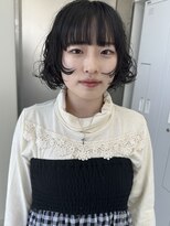 ビューナゴヤ 名駅(VIEW NAGOYA)&nbsp;前髪カタログ/イメチェンスタイル／ウェーブパーマ/こなれミディ