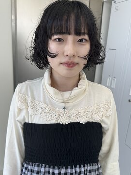 ビューナゴヤ 名駅(VIEW NAGOYA) 前髪カタログ/イメチェンスタイル／ウェーブパーマ/こなれミディ