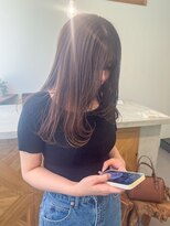 クリック(Click)&nbsp;くびれヘア/アプリコットオレンジ/ハイライトカラー/小倉