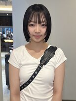 デコ(DECO)&nbsp;黒髪ハッシュボブ