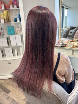 ノットドットビー(KNOT.B) ロング×ピンクブラウン