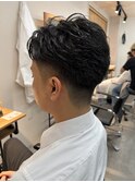 アップバング/刈り上げショート/ビジネスヘア/千葉駅/保立大翔