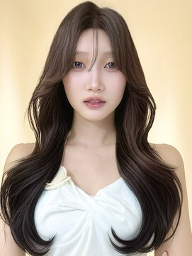 アイトーキョーエス 渋谷(AI TOKYO S) ブリーチなしダブルカラーオリーブブラウン透明感レイヤー渋谷