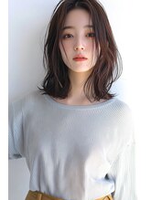 ミルシー(millci) millci原宿　裾重め程よいレイヤーのほつれミディアム