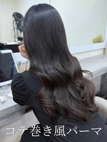 アミー 銀座(Ammy)&nbsp;コテ巻き風パーマ／韓国風パーマ/デジタルパーマ/レイヤーカット