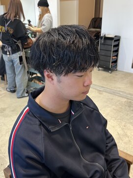 ジジ チーク 栃木(Gigi cheek) シャドウパーマ メンズカット