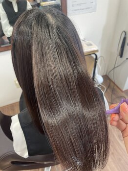 ニーナ ヴィジョン(NINA visioN)の写真/【NINAオリジナル髪質改善】ヘアケア技術を全て集約して徹底的にケア！乾燥、ハイダメージでお悩みの方に◎