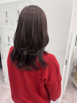 ミッシュバイアーバン(misch by urban.) レイヤーカット/ラベンダーカラー