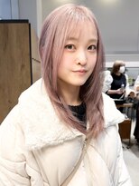 ジュリエッタ(giulietta)&nbsp;ブリーチカラー　ピンクベージュ　ハイトーン