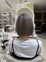 クレア 上大岡(CREA)&nbsp;白髪ぼかしハイライト縮毛矯正ダブルカラー髪質改善30代40代50代