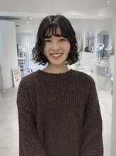 スーズ(sooze)&nbsp;ボブ_くるくるパーマ_前髪パーマ