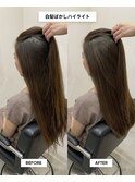白髪ぼかしハイライト/脱白髪染め