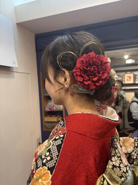 ヴァンセン(vincennes) ヘアセット　　　【北品川/白髪染め/ヘナ/着付け/ヘアセット】