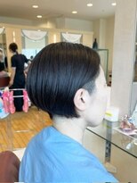 ラ ソレイル 浜松メイワン店&nbsp;丸みのあるシルエットが美しい、コンパクトなミニボブ