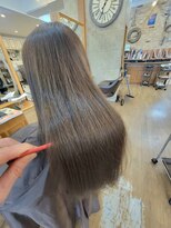 ルークス 中央林間(LOOOKS)&nbsp;質感ケアカラー　アッシュグレージュ