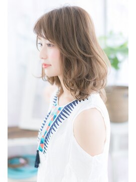 ミック ヘアアンドビューティー 大山店(miq  Hair&Beauty) ひし形シルエットで大人美人顔☆