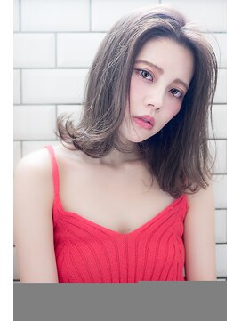 エイト 恵比寿店(EIGHT ebisu) 【EIGHT 恵比寿】外ハネニュアンスミディ３