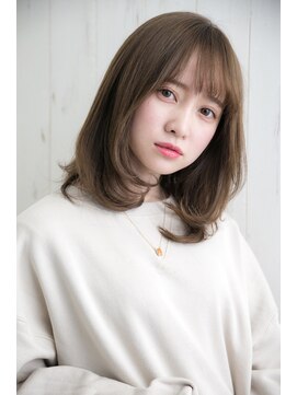 オレンジクラッカー(Orange Cracker) 【Orange Cracker】くすみベージュ × あざといミディアム