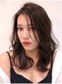 波巻きミディアム☆ディープブラウン　西田大樹