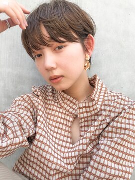 ミィ 浦和(mee) 【mee.】大人カジュアル シアグレージュ マッシュショート