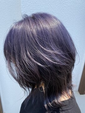 ミュウ(Private hair salon Miu) パープルアッシュ