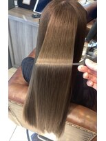 ロアナ 六本木(LOANA ROPPONGI)&nbsp;アッシュベージュカラーとロアナヘアエステ　髪質改善　飯塚